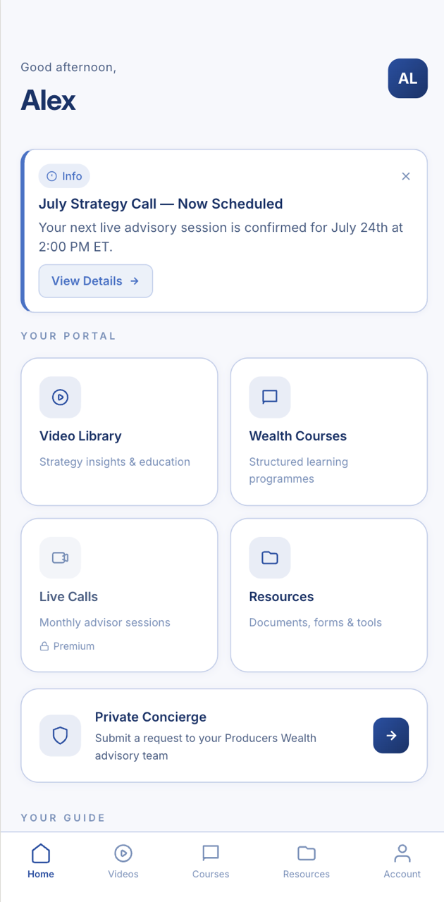 Atlas dashboard
