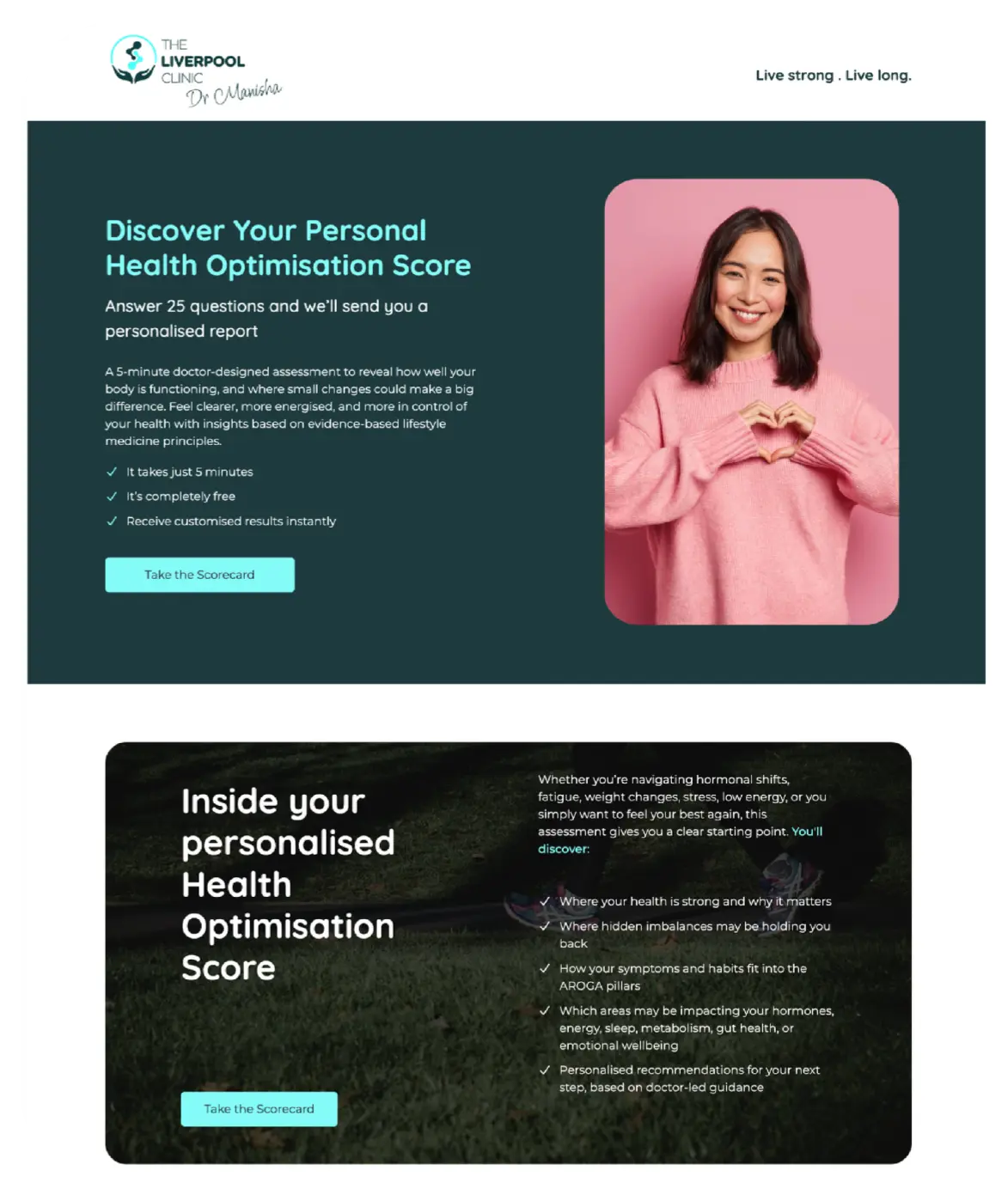 ScoreApp scorecard example 3
